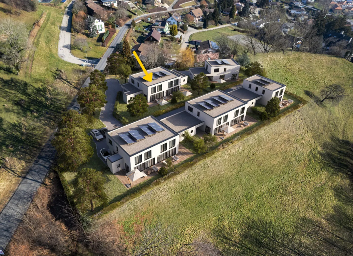 Villa bifamiliare 5.5 stanze a Moudon - Foto 1 di 10