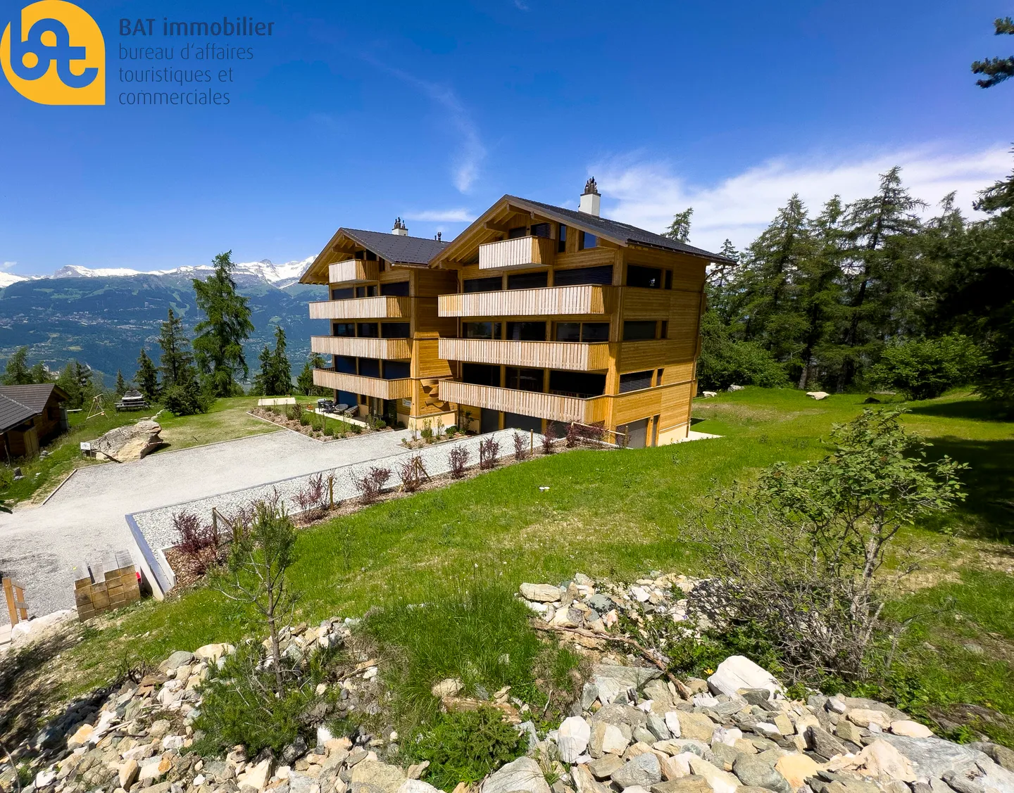 New 3.5-room apartment for rent in Vercorin, Dominant location, Bella Lui No. 181 - Photo 1 of 13