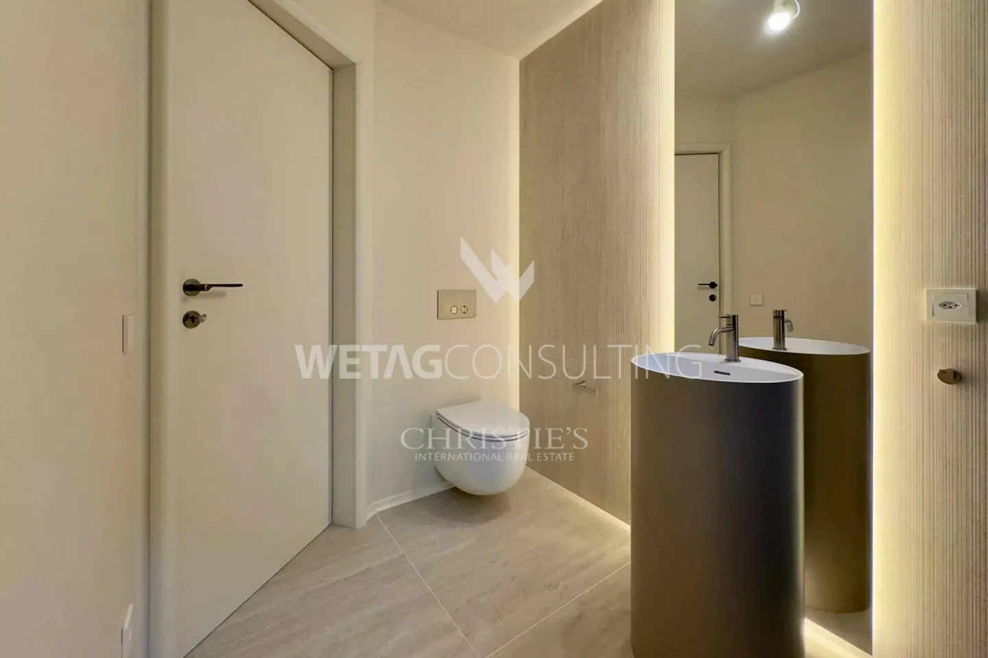 Moderne Neubauwohnung mit Terrasse und atemberaubendem Blick auf den See zum Verkauf in Lugano-Paradiso - Foto 9 von 11