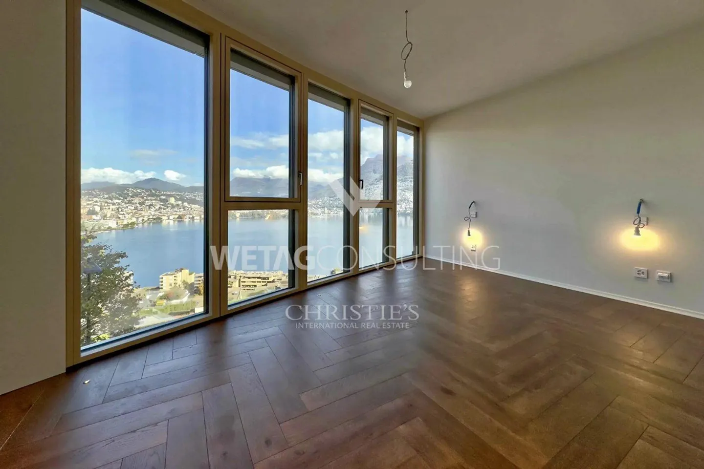 Moderne Neubauwohnung mit Terrasse und atemberaubendem Blick auf den See zum Verkauf in Lugano-Paradiso - Foto 10 von 11