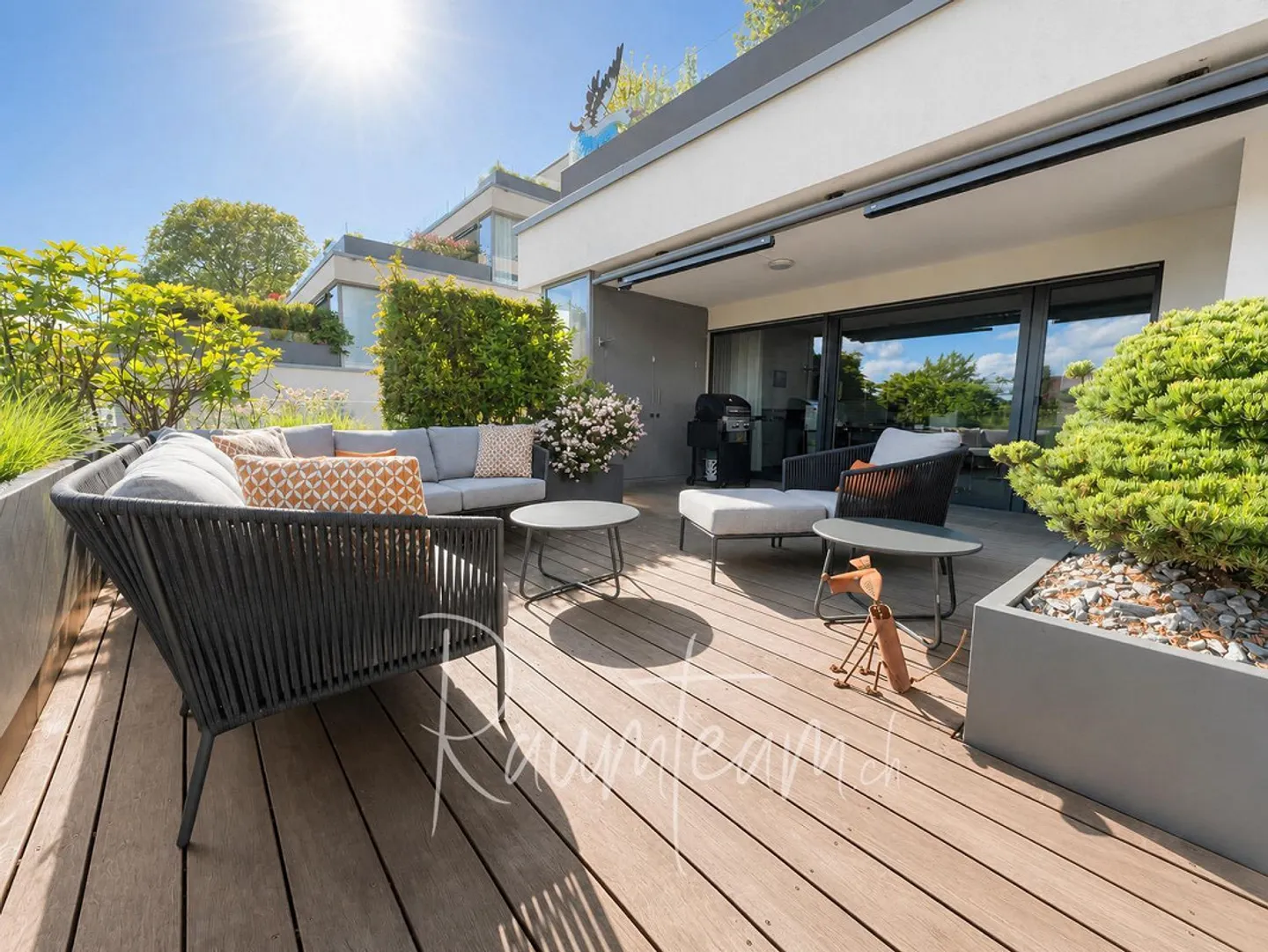 Appartement de rêve : Appartement en terrasse avec vue sur la montagne à Herdern - Photo 7 sur 20