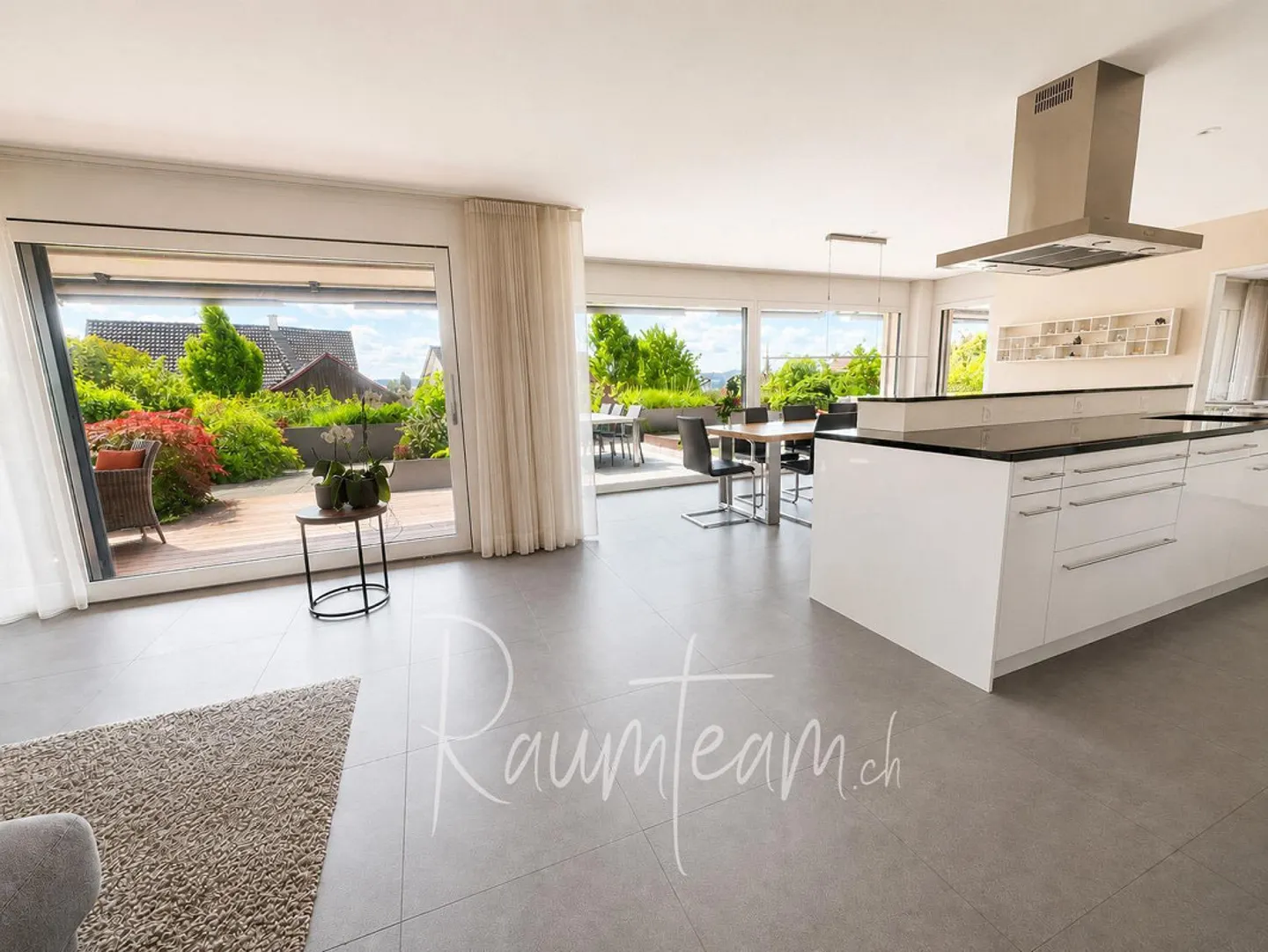 Appartement de rêve : Appartement en terrasse avec vue sur la montagne à Herdern - Photo 4 sur 20