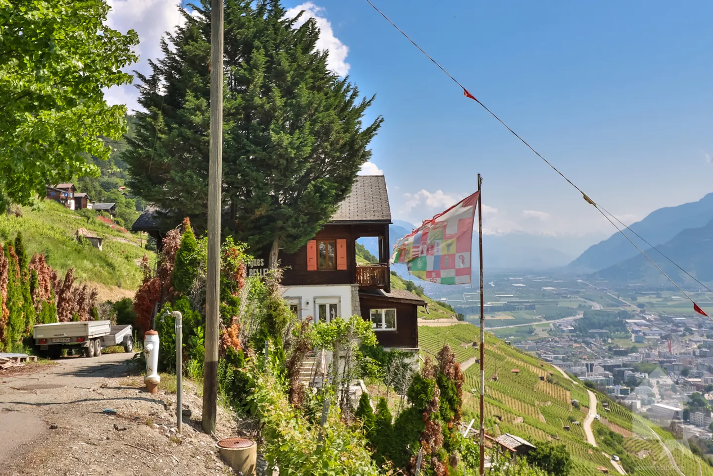 Geräumiges 11-Zimmer-Haus im Zentrum des Weinbergs von Martigny-Combe - Foto 29 von 34