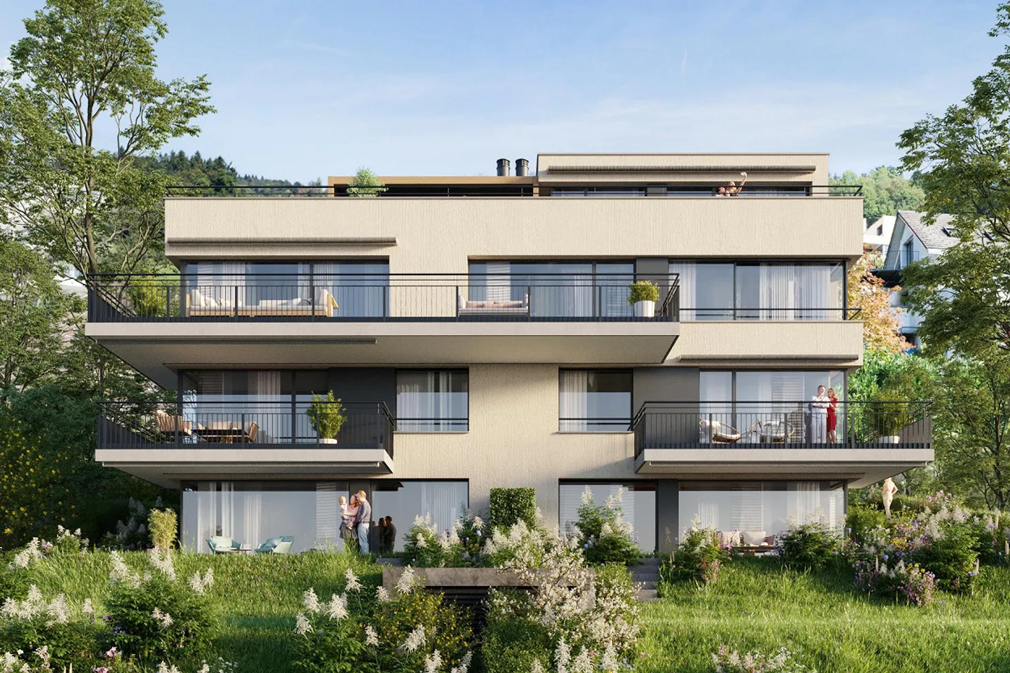 Rooftop Living with breathtaking lake and mountain views - Photo 4 of 5