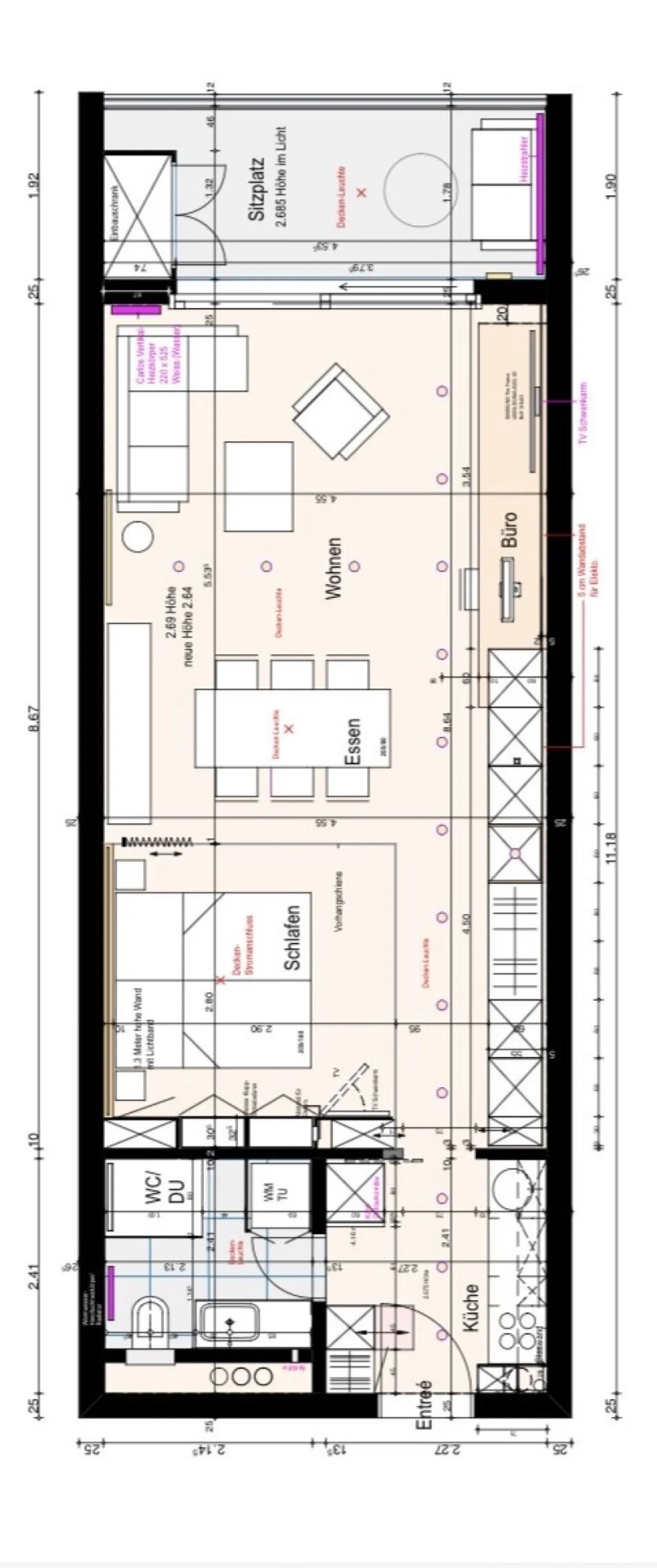 Charmante Wohnung mit Panoramablick - Foto 9 von 9