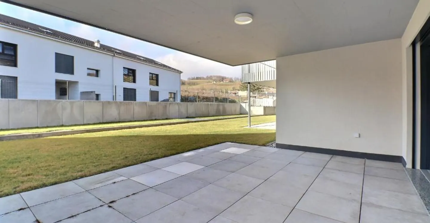 Magnificent 3.5-room apartment with garden in Moudon - Photo 1 of 12