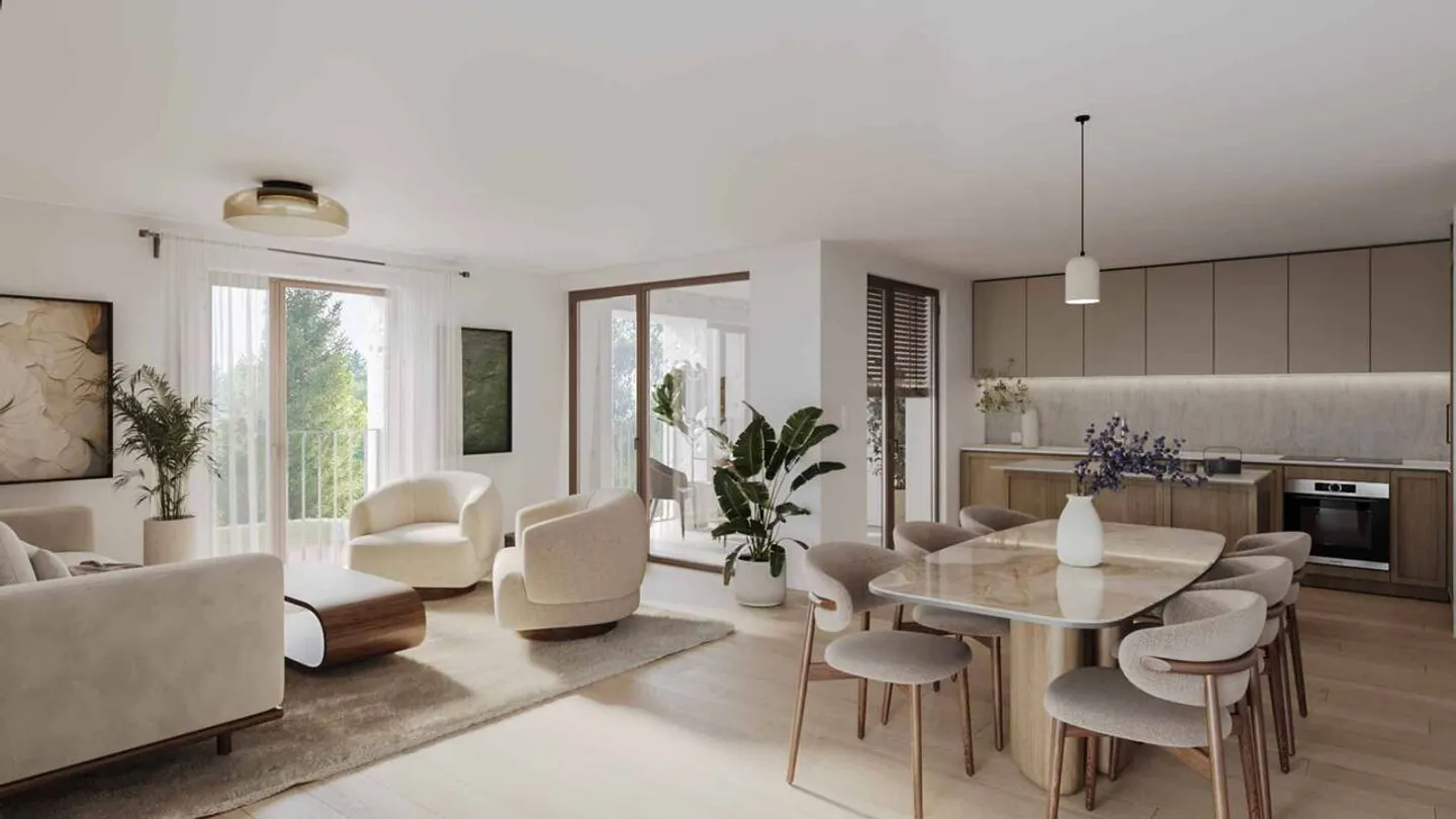 Letzte verfügbare Parzellen - 4,5-Zimmer-Wohnung mit Balkon - Foto 7 von 8