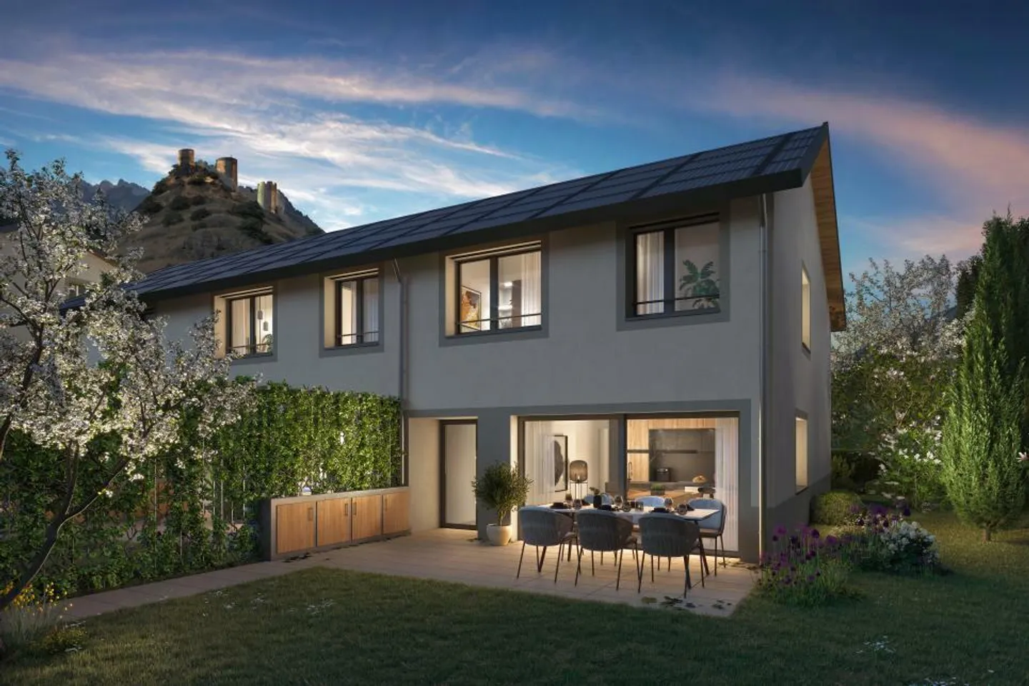 LUXURIÖSE REIHENHAUS 181 M2 - Foto 1 von 8