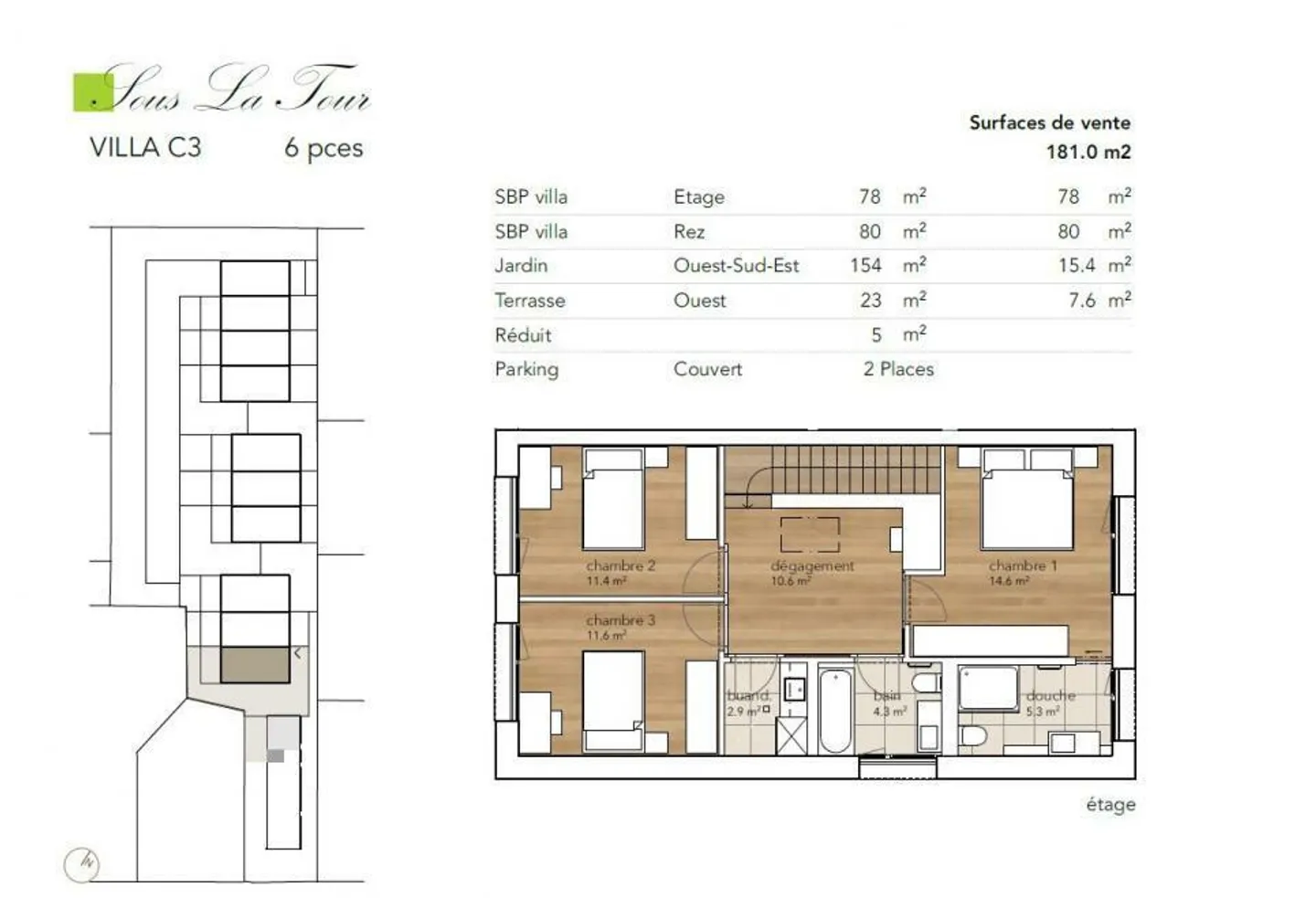 LUXURIÖSE REIHENHAUS 181 M2 - Foto 5 von 8