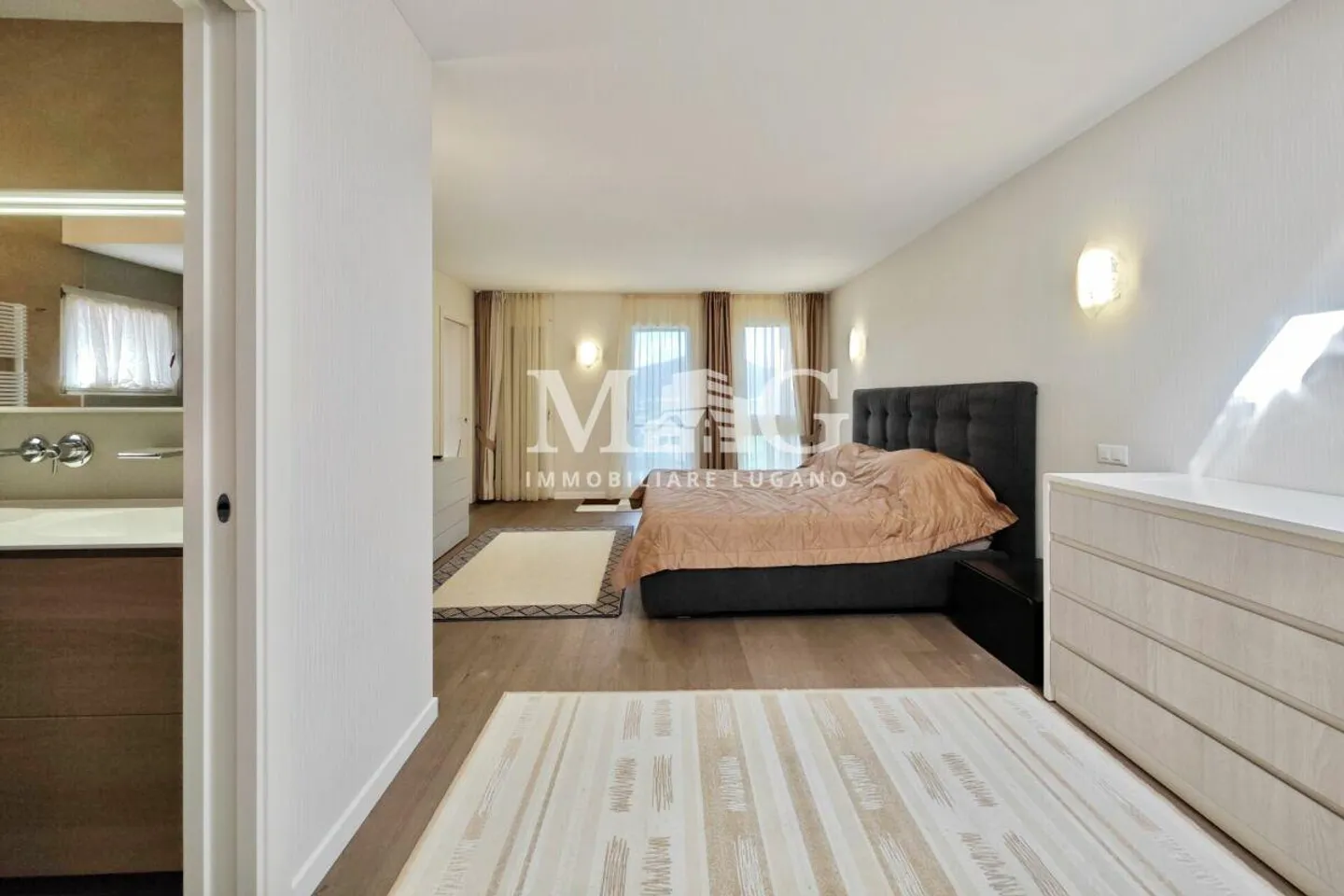 Montagnola, Collina d'Oro: Villa indipendente con piscina e vista lago - Foto 7 di 21