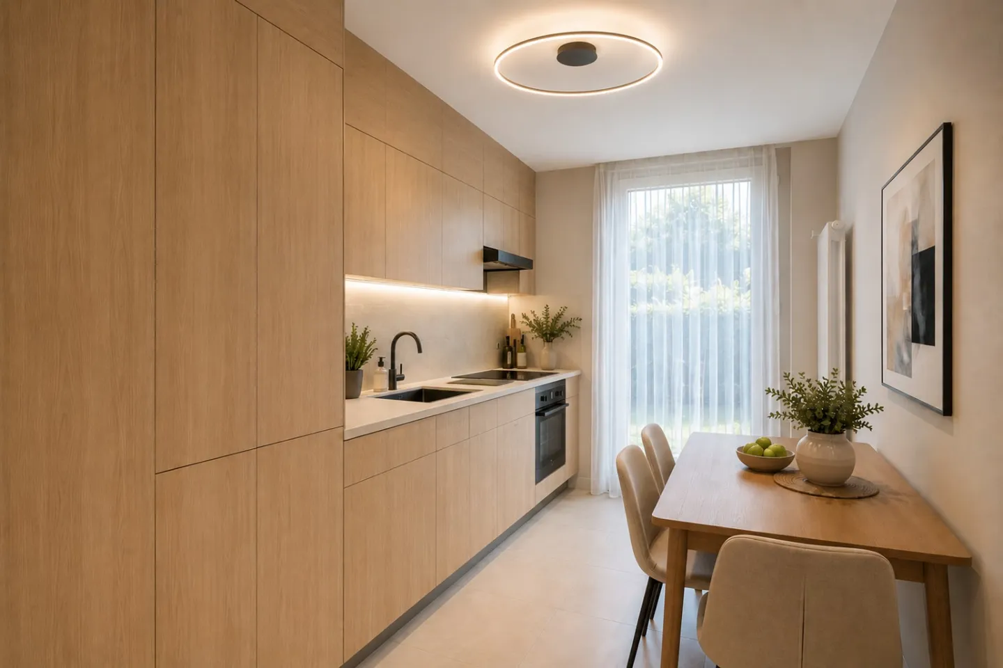 3,5-Zimmer-Wohnung "nur einen Steinwurf" vom See entfernt - Foto 4 von 12