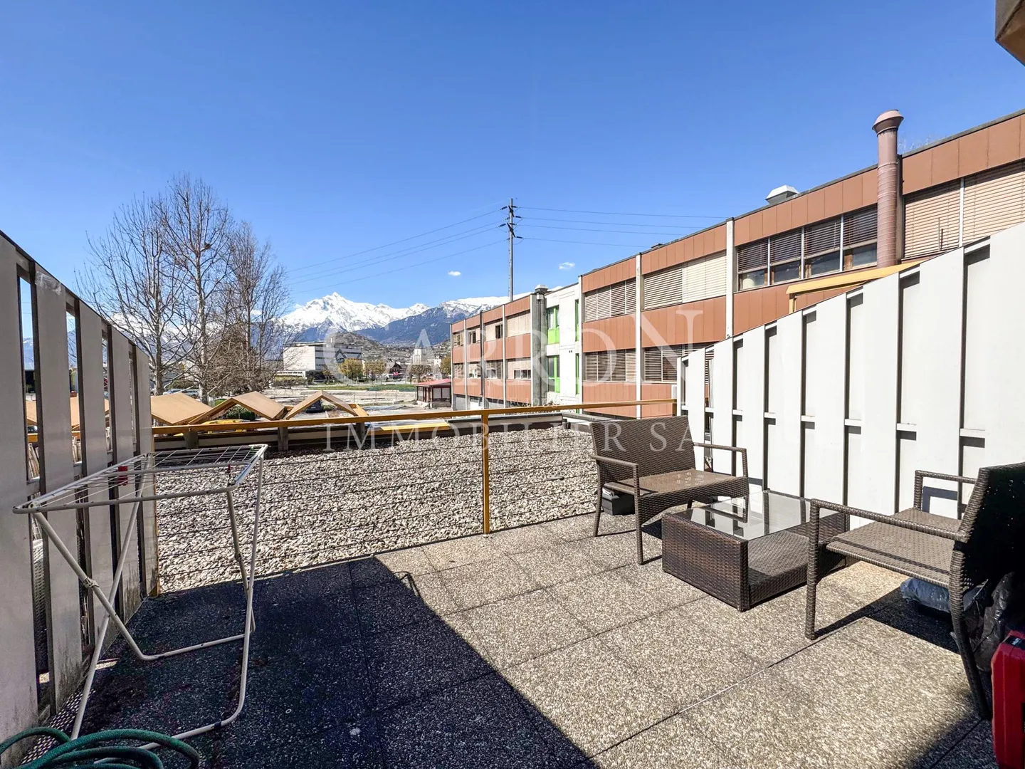 Studio im Herzen von Champsec (Sion) - Foto 6 von 7