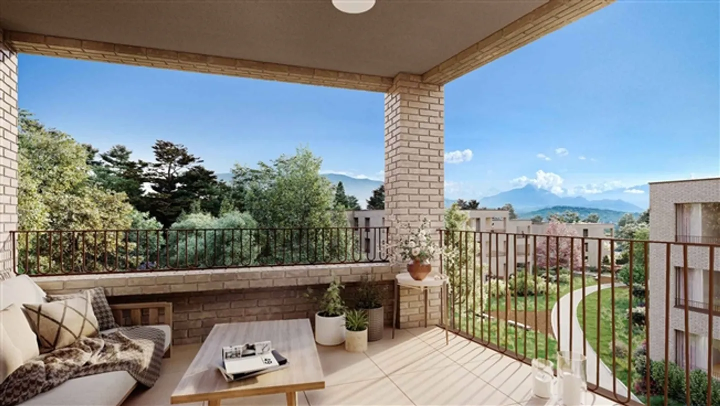 «4-Zimmer-THPE-Wohnung im obersten Stockwerk, im Herzen eines bewaldeten Parks» - Foto 3 von 5