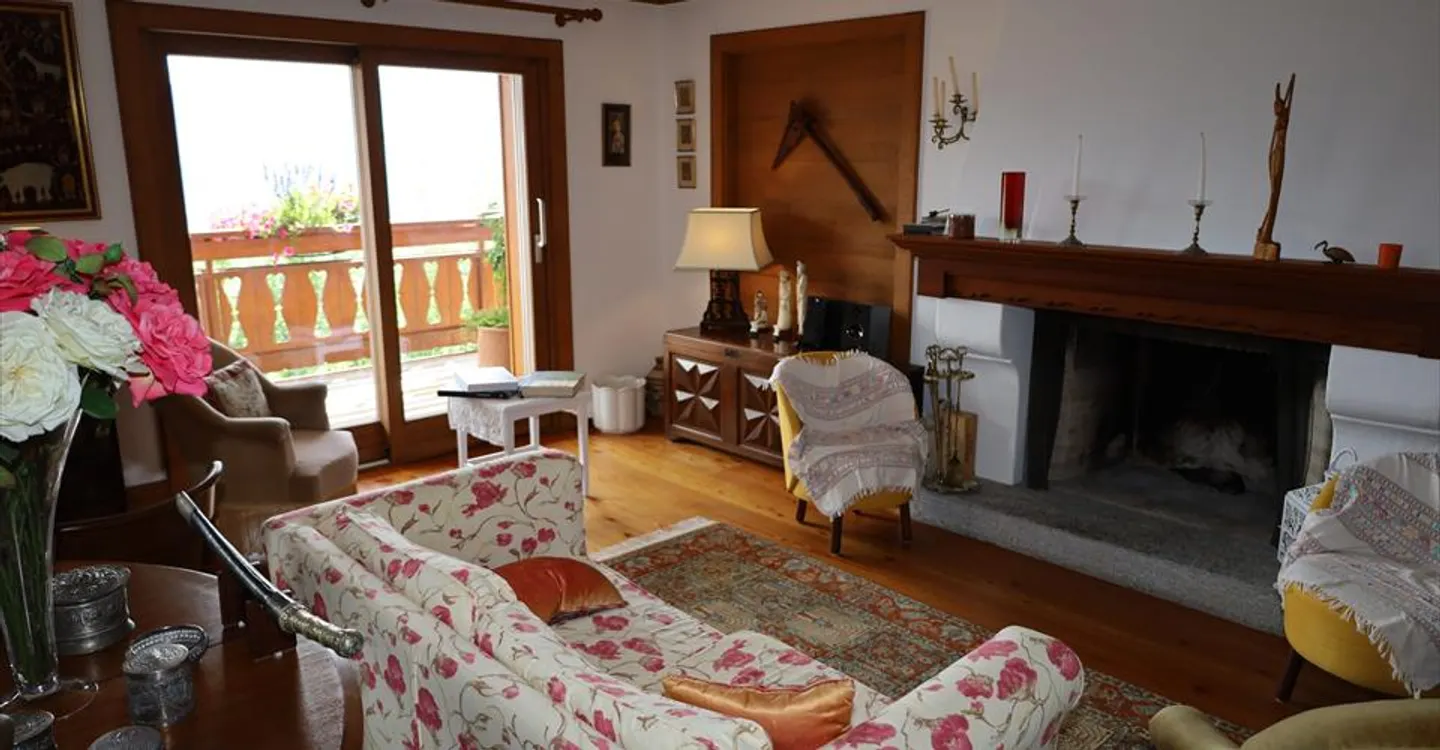 Wunderschöne 7,5-Zimmer-Wohnung mit Kamin in Bluche - Foto 4 von 27