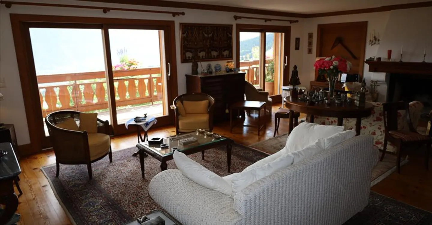 Wunderschöne 7,5-Zimmer-Wohnung mit Kamin in Bluche - Foto 5 von 27