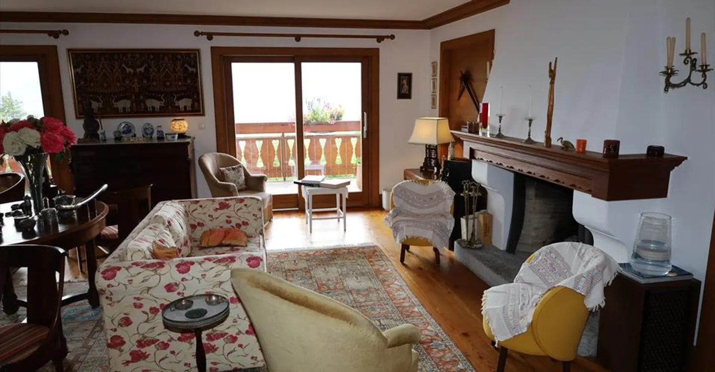 Wunderschöne 7,5-Zimmer-Wohnung mit Kamin in Bluche - Foto 8 von 27