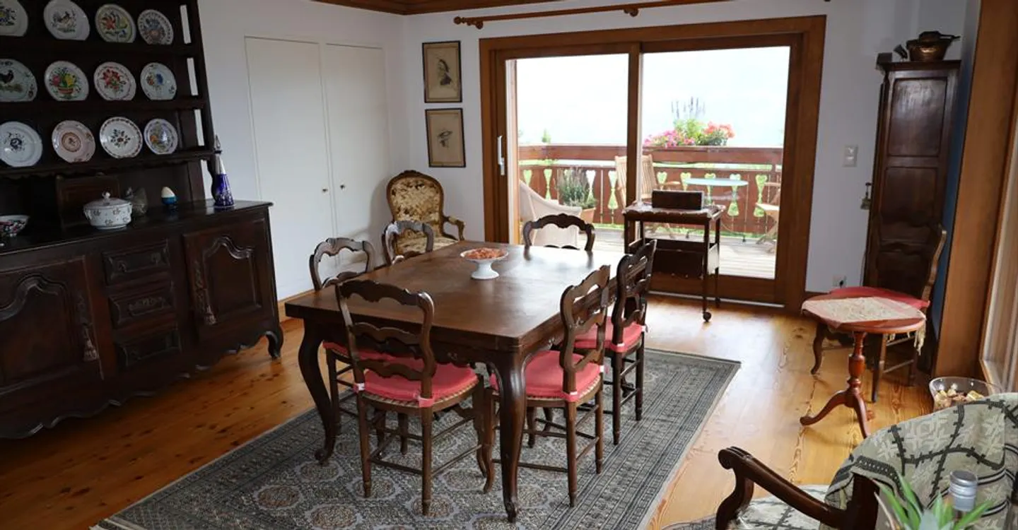 Wunderschöne 7,5-Zimmer-Wohnung mit Kamin in Bluche - Foto 10 von 27