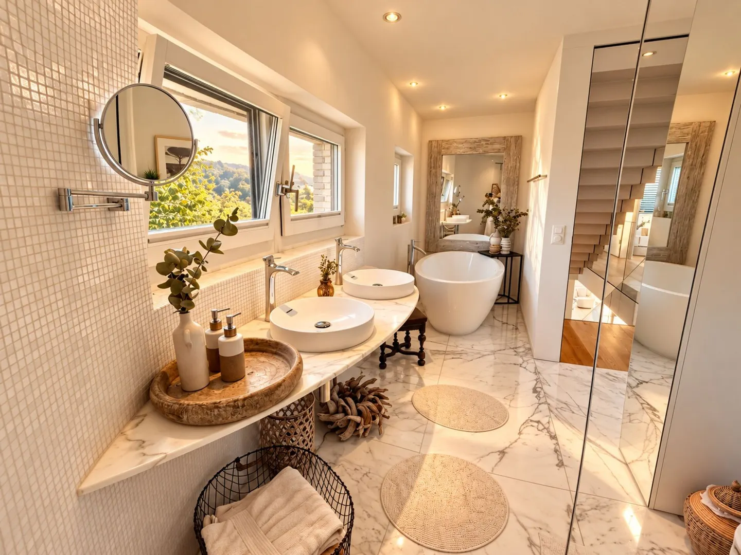 Affitto temporaneo: esclusiva casa d'architetto di 7,5 stanze con vista lago, piscina e terrazza sul tetto - Foto 7 di 9