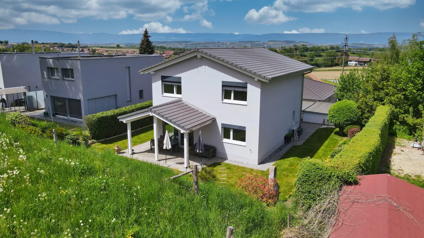 «Freistehende Villa mit 6 Zimmern in Villarepos (Courtepin) / FR» - Foto 3 von 22