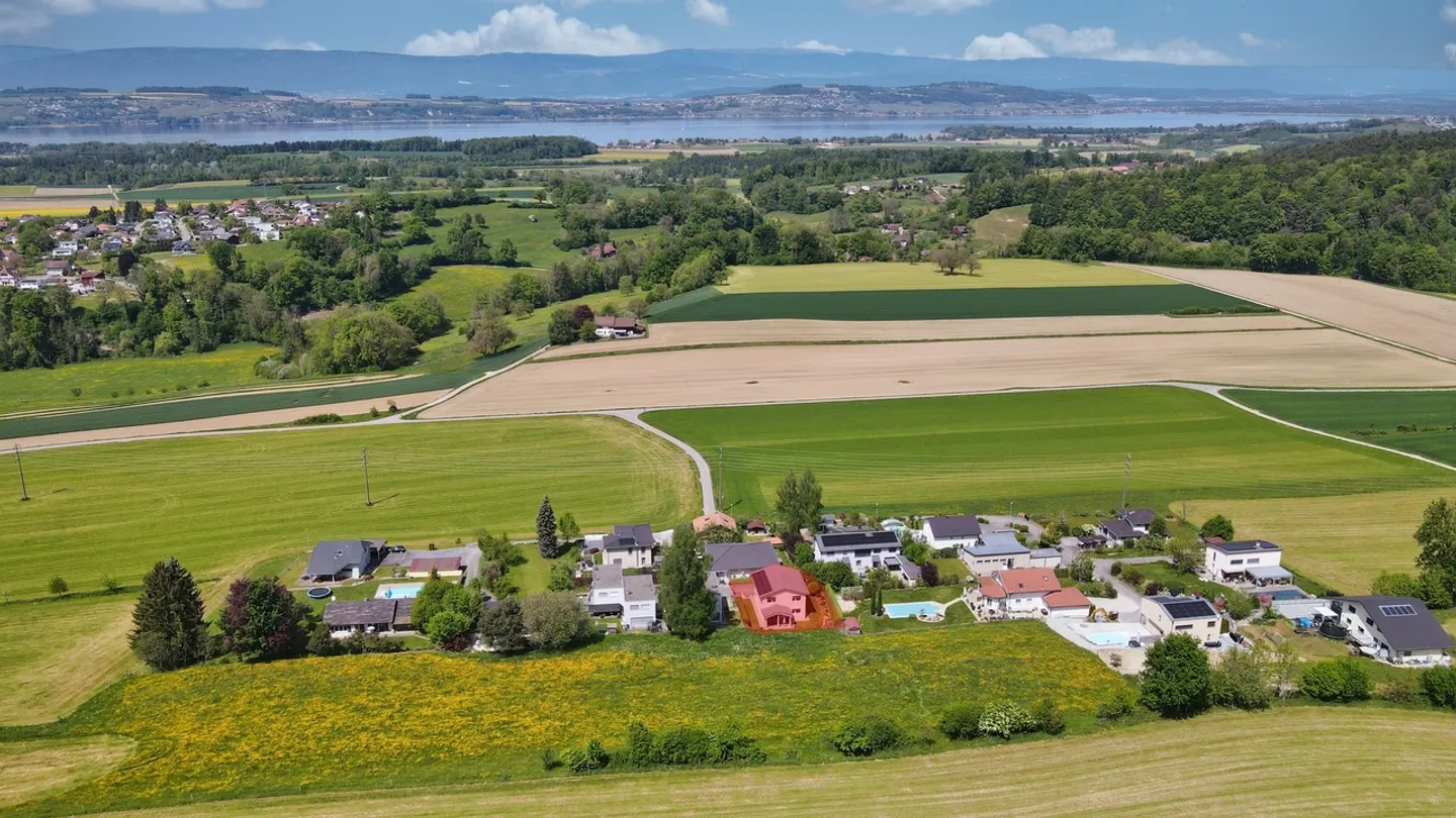 «Freistehende Villa mit 6 Zimmern in Villarepos (Courtepin) / FR» - Foto 4 von 22