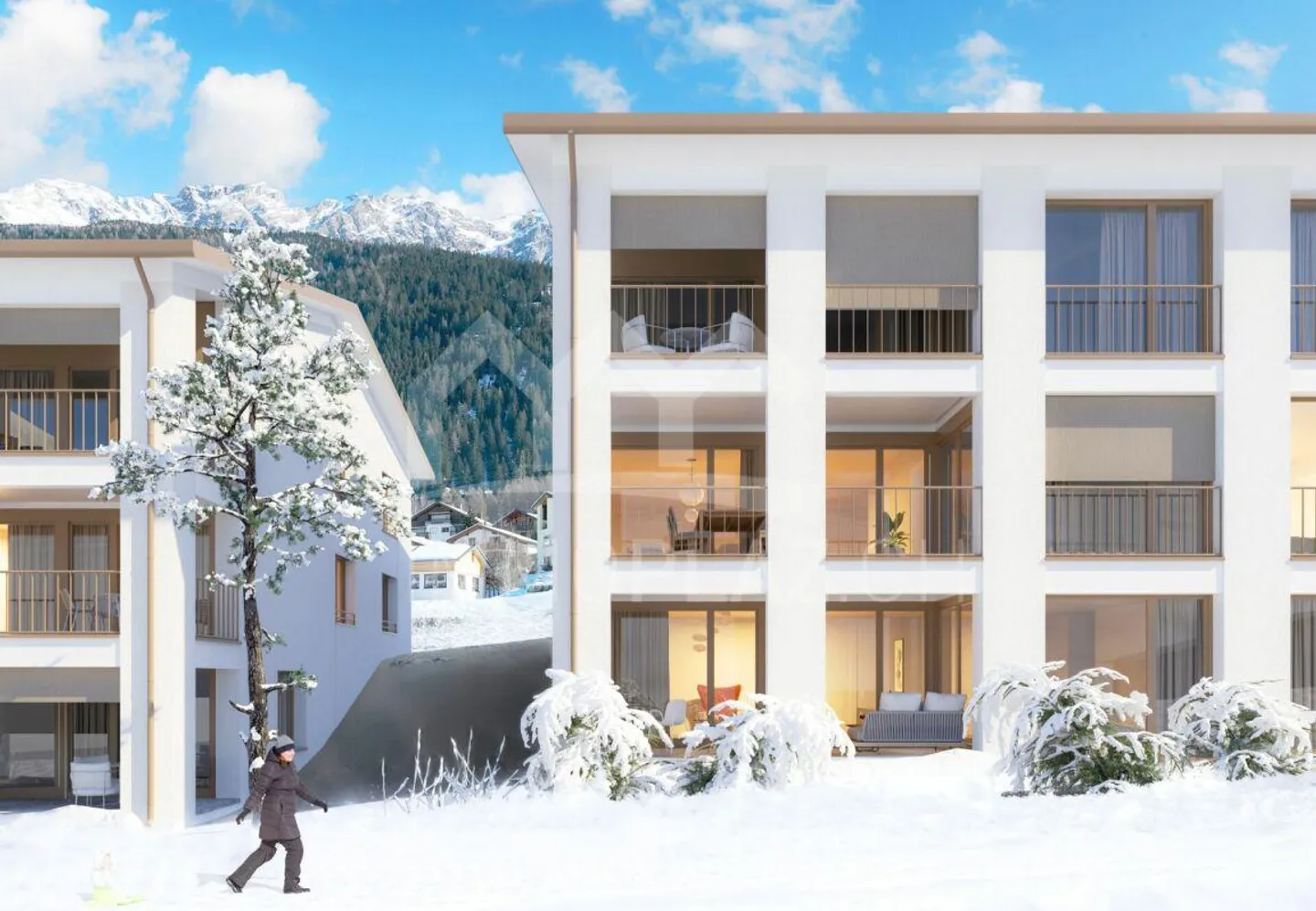 Modernes Apartment mit Alpenblick - Foto 1 von 6