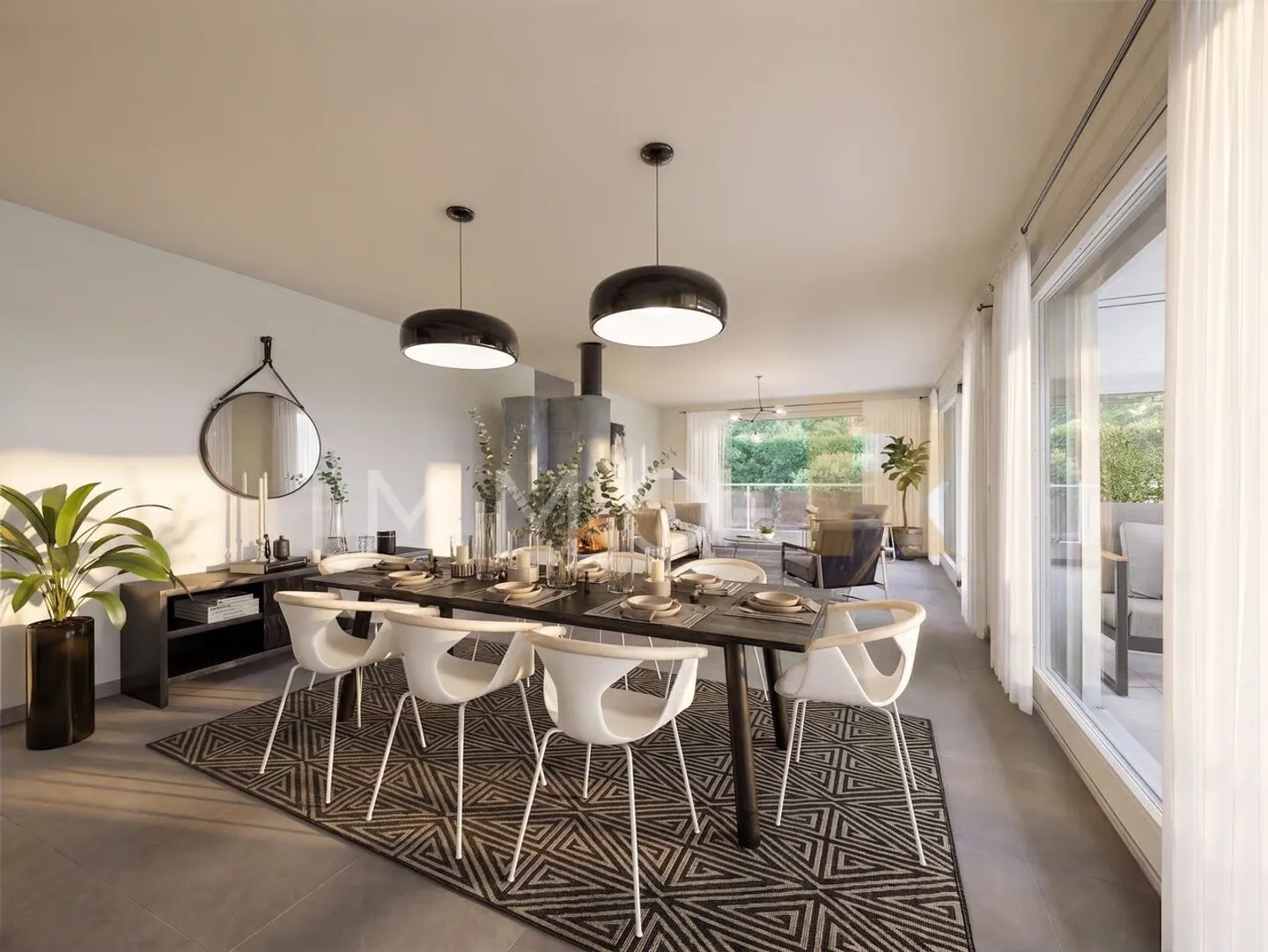 Spacieux appartement -  terrasse, jardin  vue dégagée sur le Moléson - Foto 4 di 13