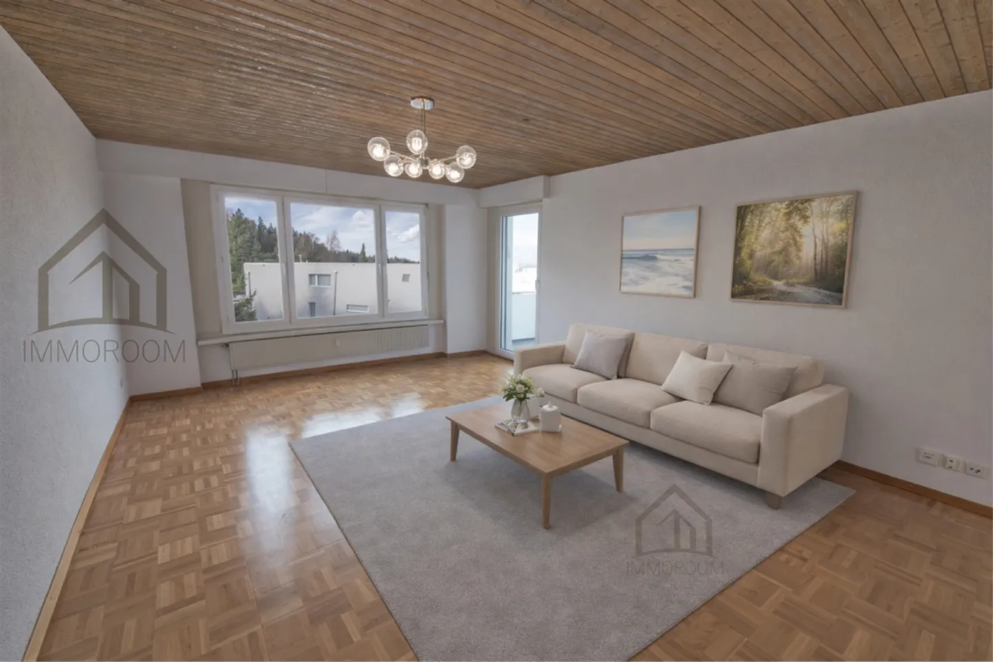 Freshly renovated 4-room apartment in a quiet residential area - Photo 1 of 10