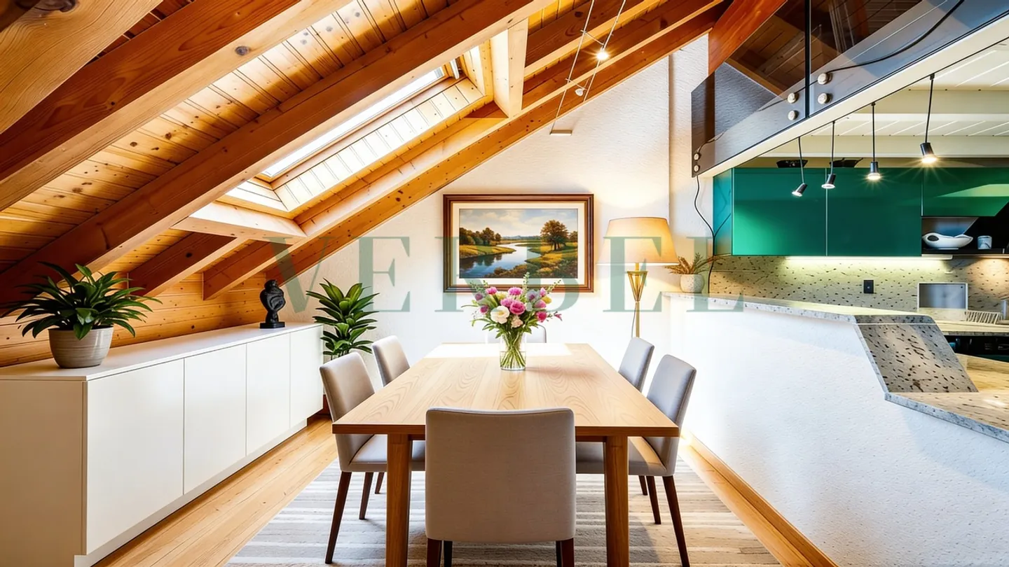 Bellissimo appartamento di 4.5 locali con vista sul lago e sulle Alpi - Foto 4 di 9