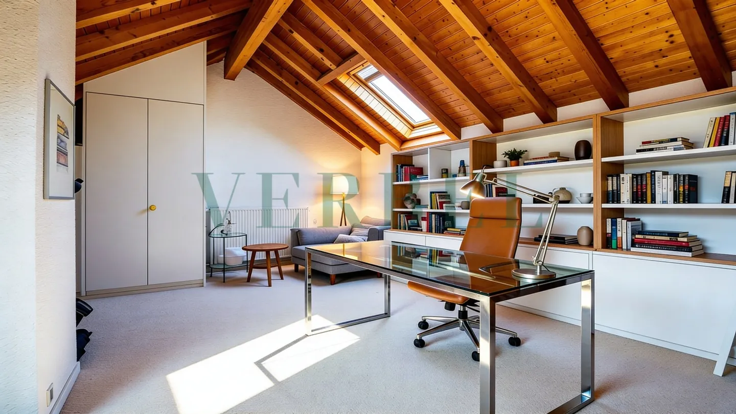 Bellissimo appartamento di 4.5 locali con vista sul lago e sulle Alpi - Foto 5 di 9