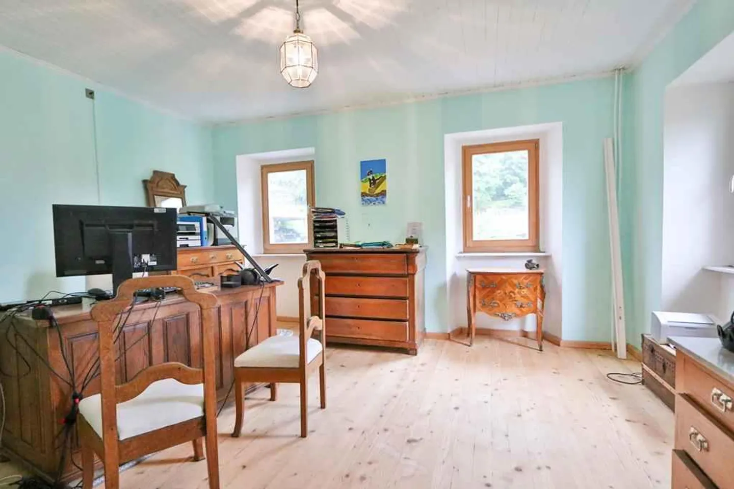 Casa ticinese di 16 stanze con 4 appartamenti con terreno edificabile e vista - Foto 10 di 21