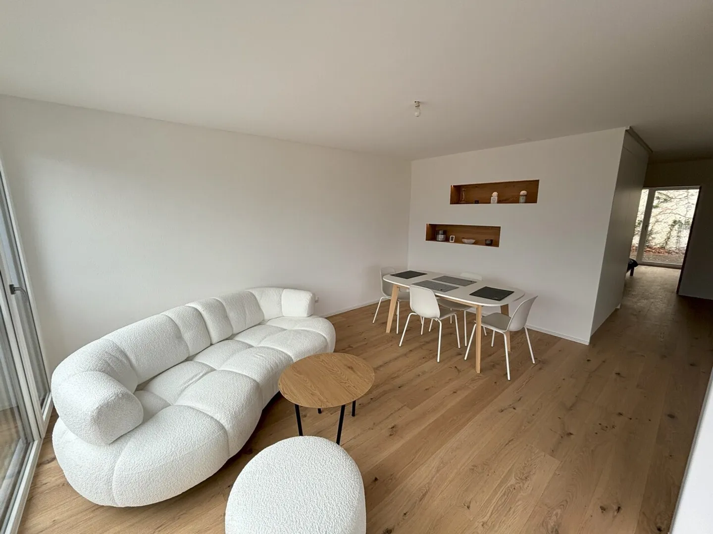 Crésuz - Appartement neuf meublé ou non-meublé avec belle vue - Photo 2 sur 11