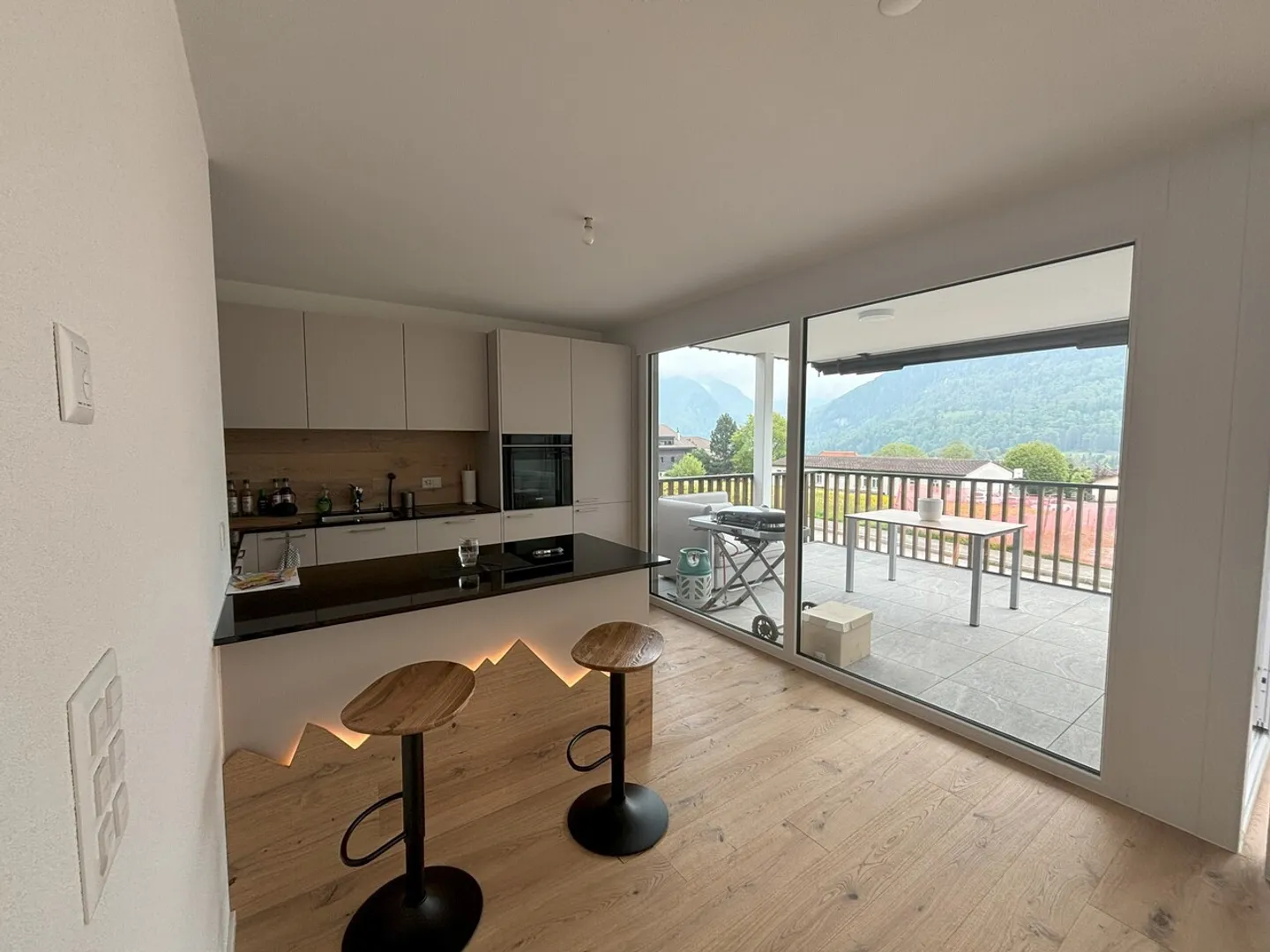Crésuz - Appartement neuf meublé ou non-meublé avec belle vue - Photo 3 sur 11