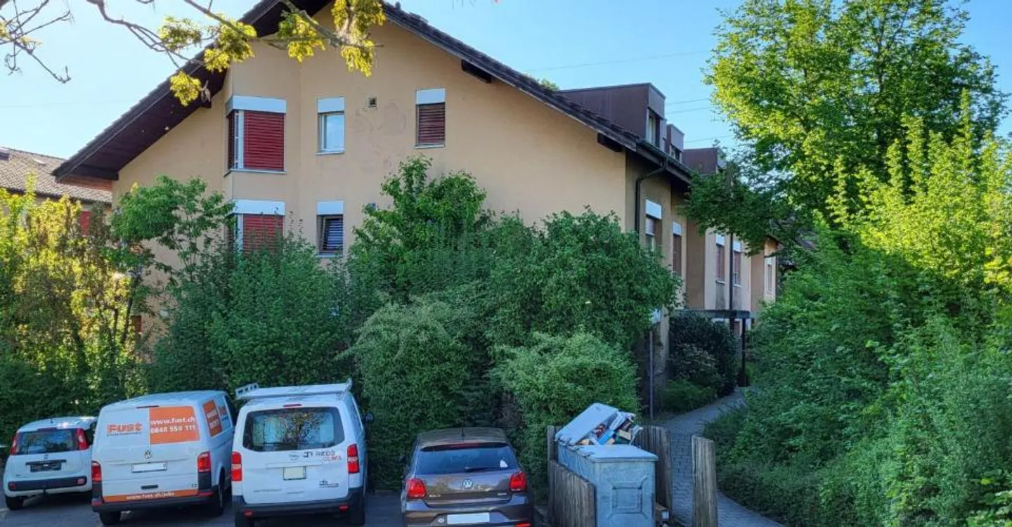 3.5 room apartment on the ground floor with terrace and lawn / 3.5-room apartment on the ground floor with terrace and lawn Bösingen - Photo 6 of 13