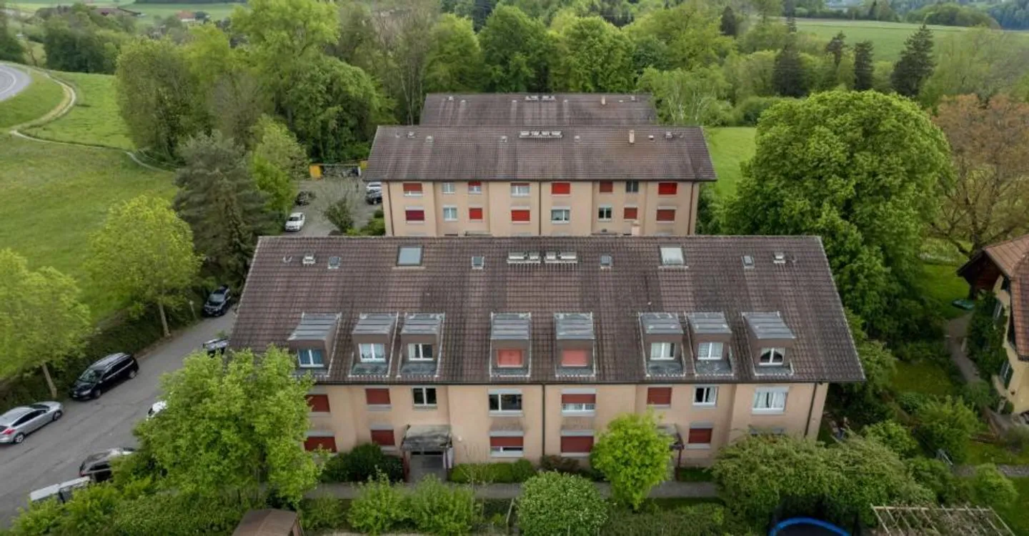 3.5 room apartment on the ground floor with terrace and lawn / 3.5-room apartment on the ground floor with terrace and lawn Bösingen - Photo 9 of 13