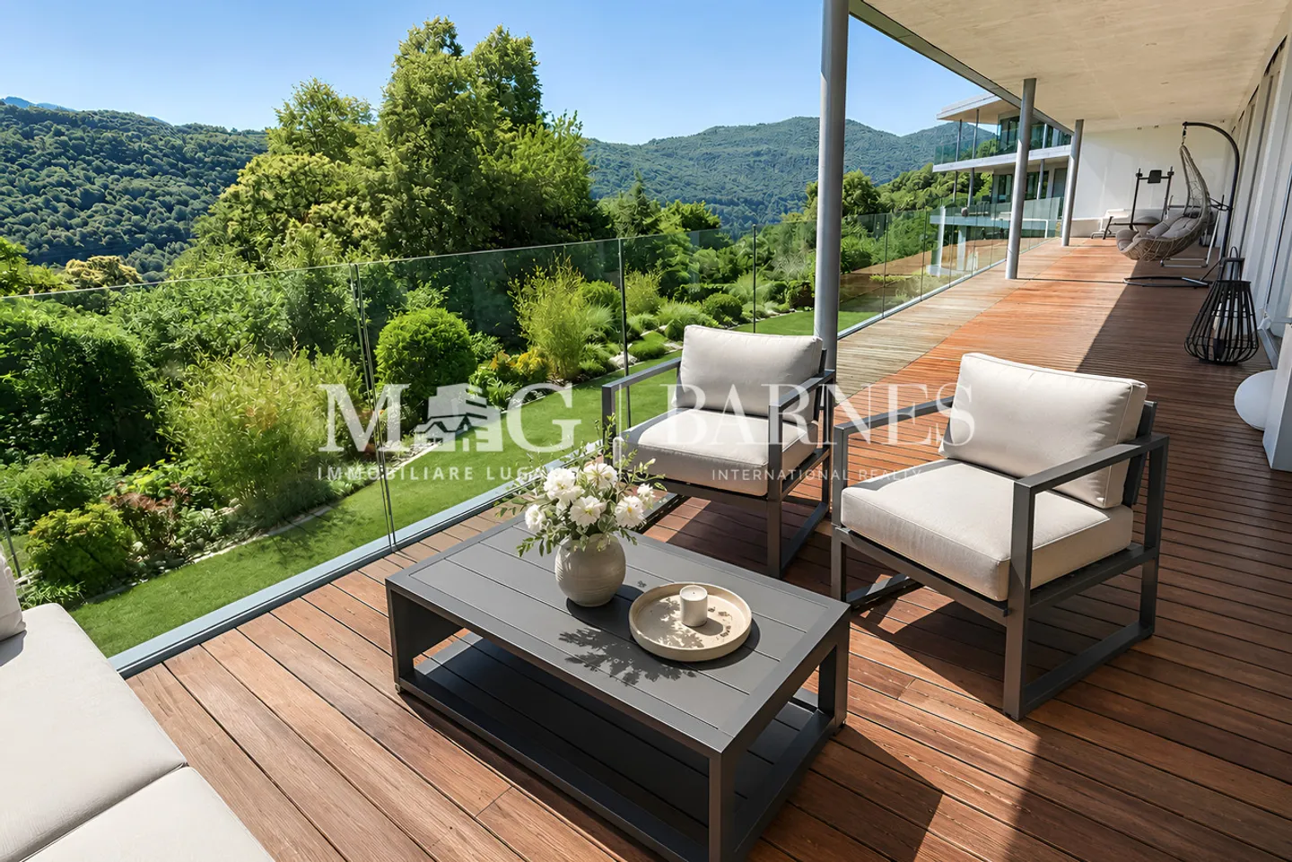 Montagnola, Collina d'Oro - Luxueux 5.5 pièces avec espace bien-être - Photo 2 sur 15