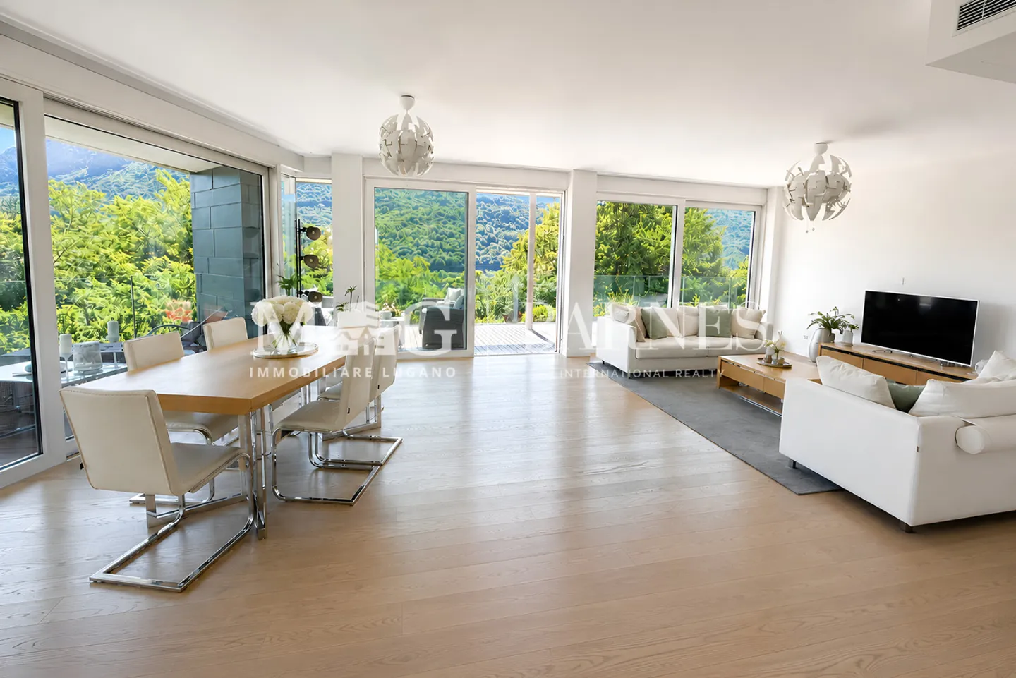 Montagnola, Collina d'Oro - Luxueux 5.5 pièces avec espace bien-être - Photo 3 sur 15