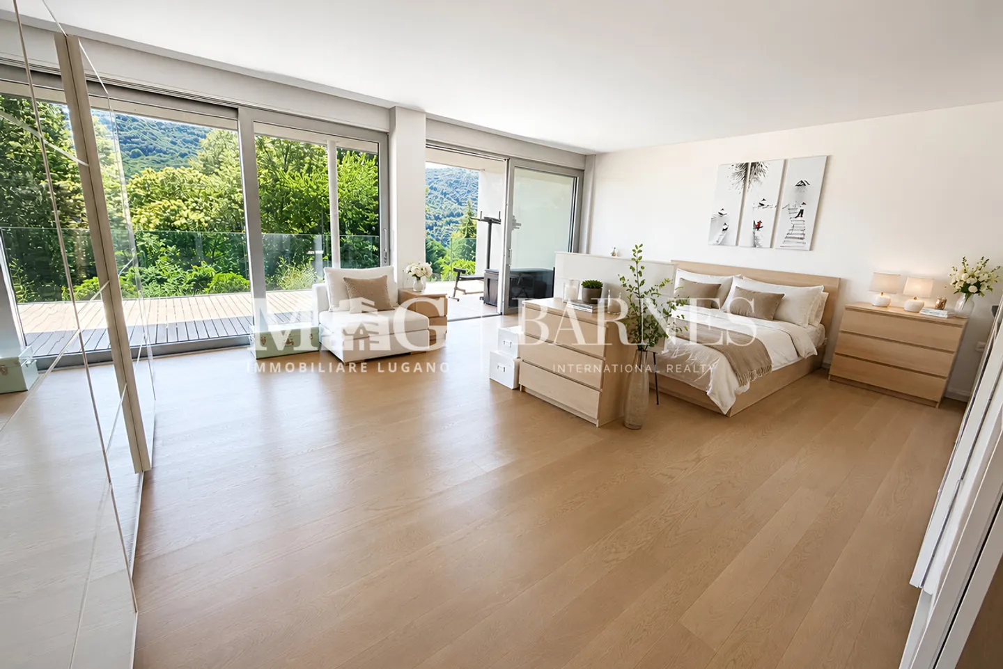 Montagnola, Collina d'Oro - Luxueux 5.5 pièces avec espace bien-être - Photo 5 sur 15