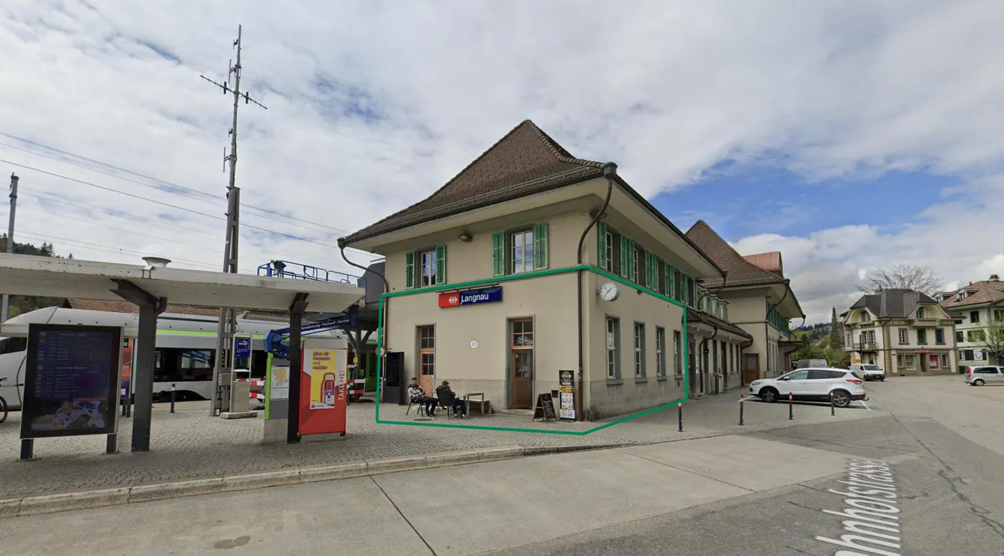 Gastrofläche am Bahnhof Langnau - Foto 1 von 9