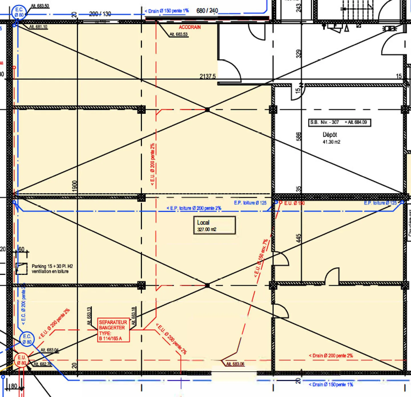 Laboratorio di 327m² in affitto - Piano terra - accesso diretto - Foto 4 di 4