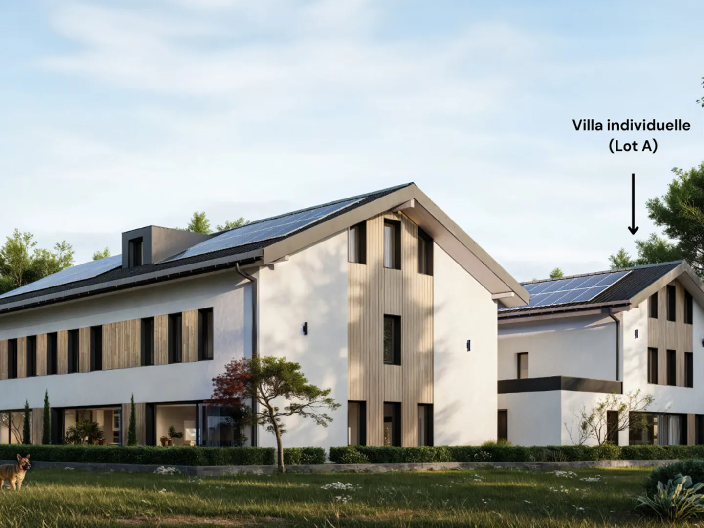 Villa indipendente 6.5 stanze a Lussy FR - Foto 3 di 6