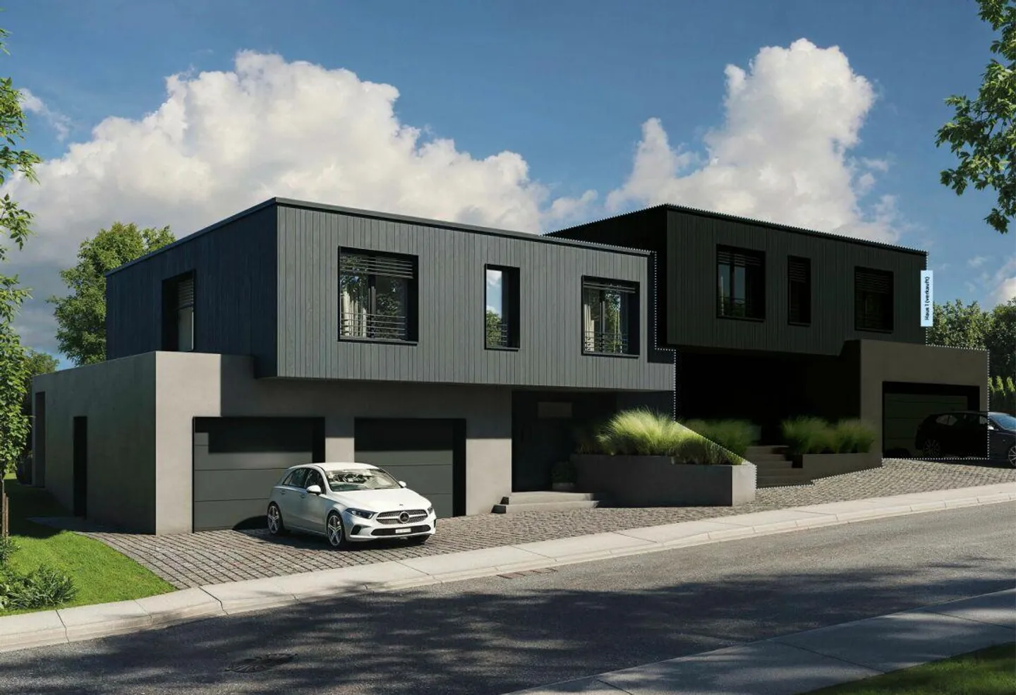 Casa bifamiliare di nuova costruzione di 5,5 stanze - Foto 2 di 5