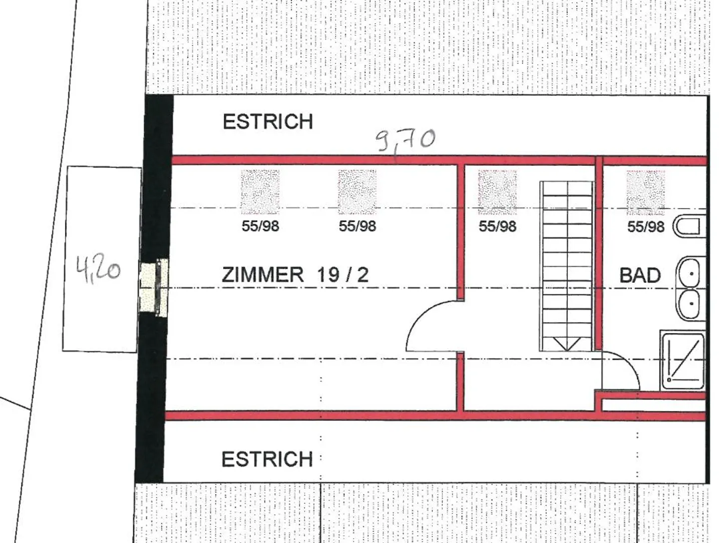 Appartamento duplex spazioso e moderno di 4,5 stanze nel centro del villaggio - Foto 11 di 14