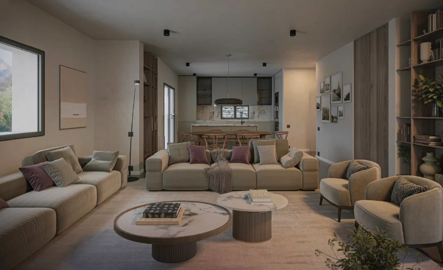 Moderne Villa mit Privatgarten - Foto 1 von 3