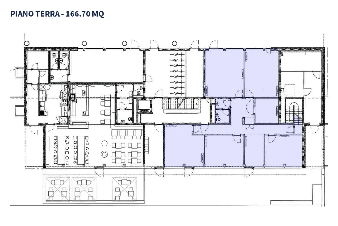 Residenza Dogana zur Miete gewerbliche Räume im Zentrum von Bellinzona - Foto 4 von 5