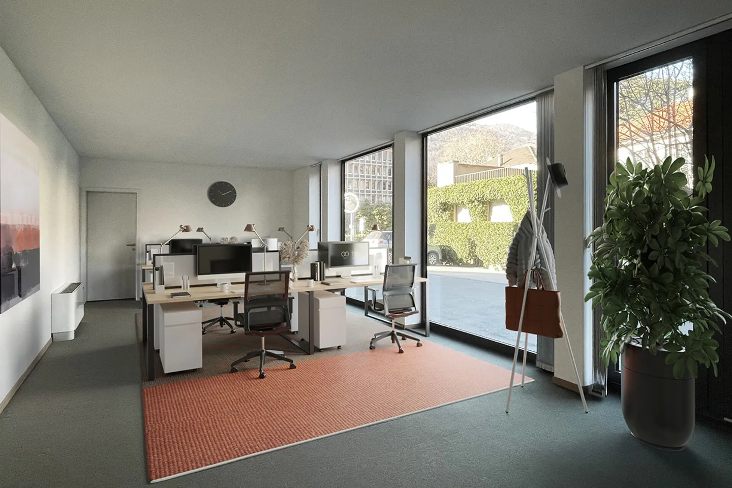 Residenza Dogana zur Miete gewerbliche Räume im Zentrum von Bellinzona - Foto 2 von 5