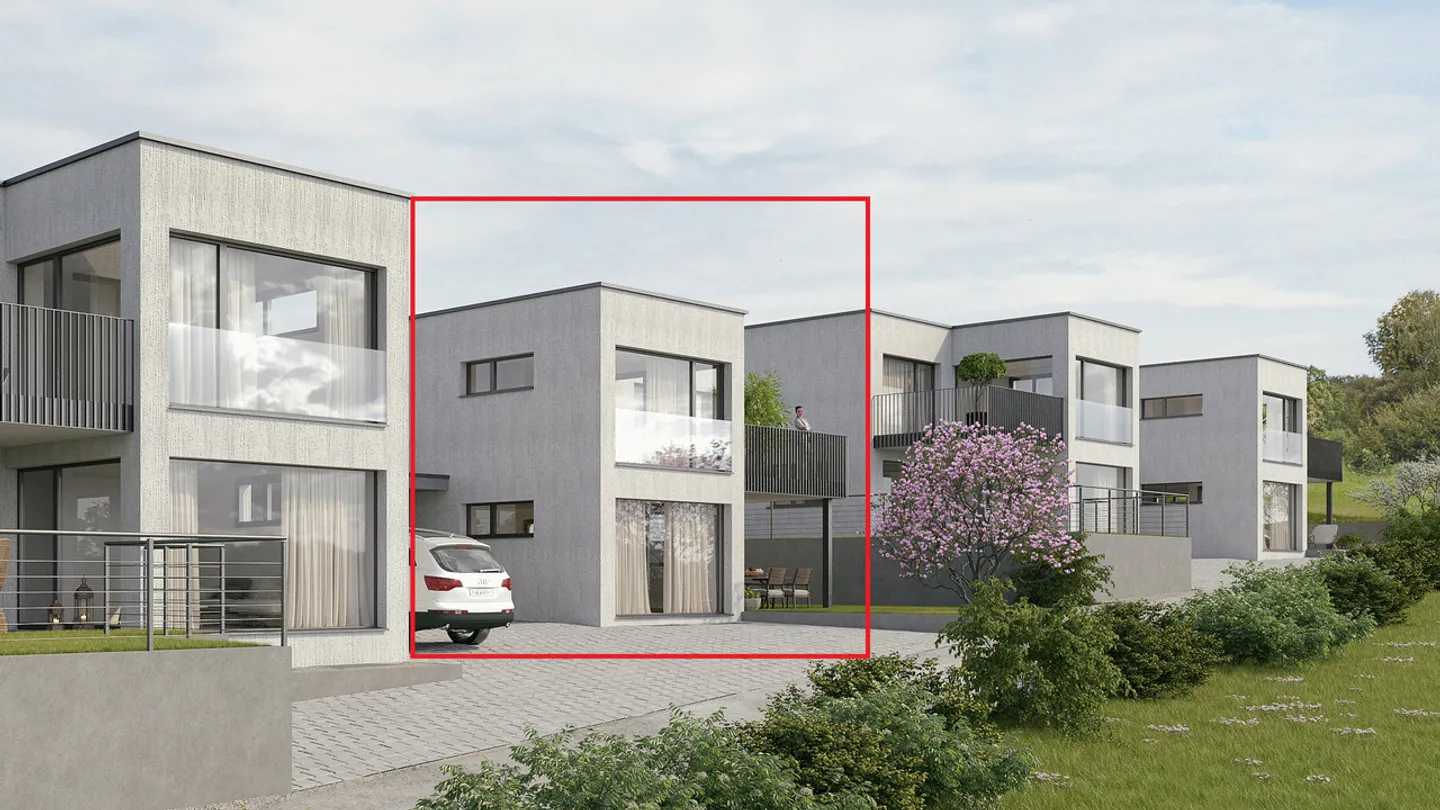 Nuovo progetto di costruzione Oberdorfgasse con quattro case unifamiliari (Casa B) - Foto 2 di 5