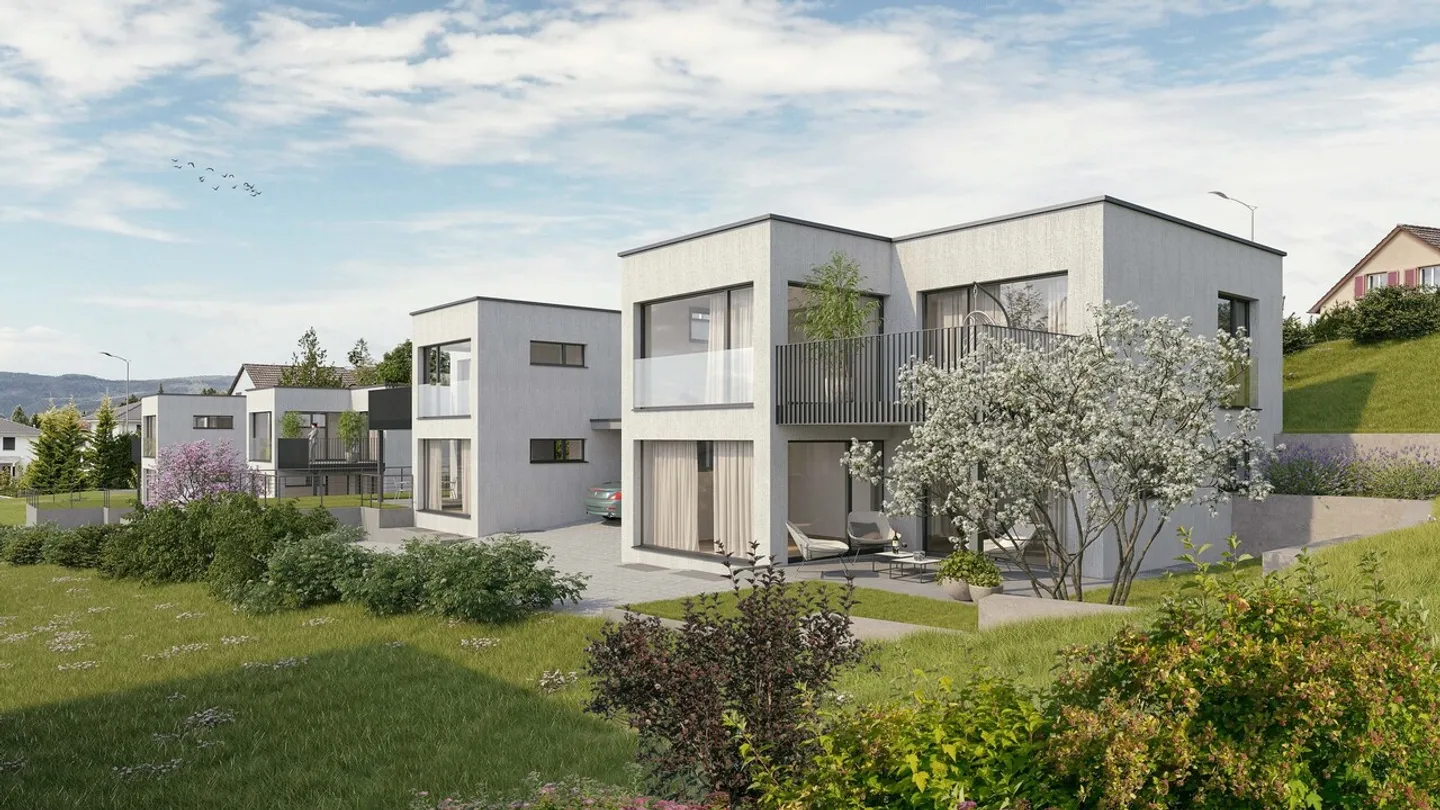 Nuovo progetto di costruzione Oberdorfgasse con quattro case unifamiliari (Casa B) - Foto 4 di 5