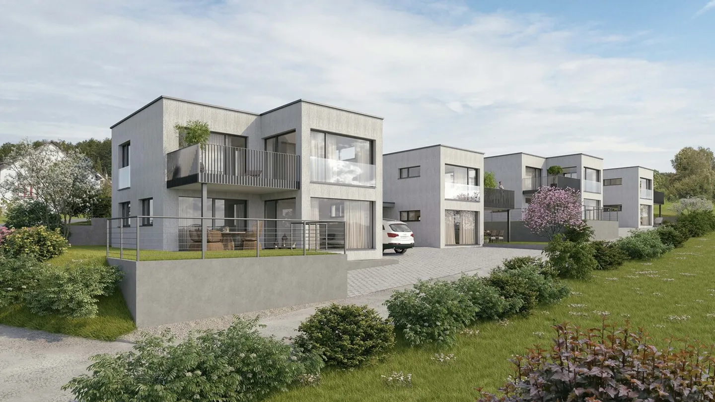 Nuovo progetto di costruzione Oberdorfgasse con quattro case unifamiliari (Casa B) - Foto 5 di 5