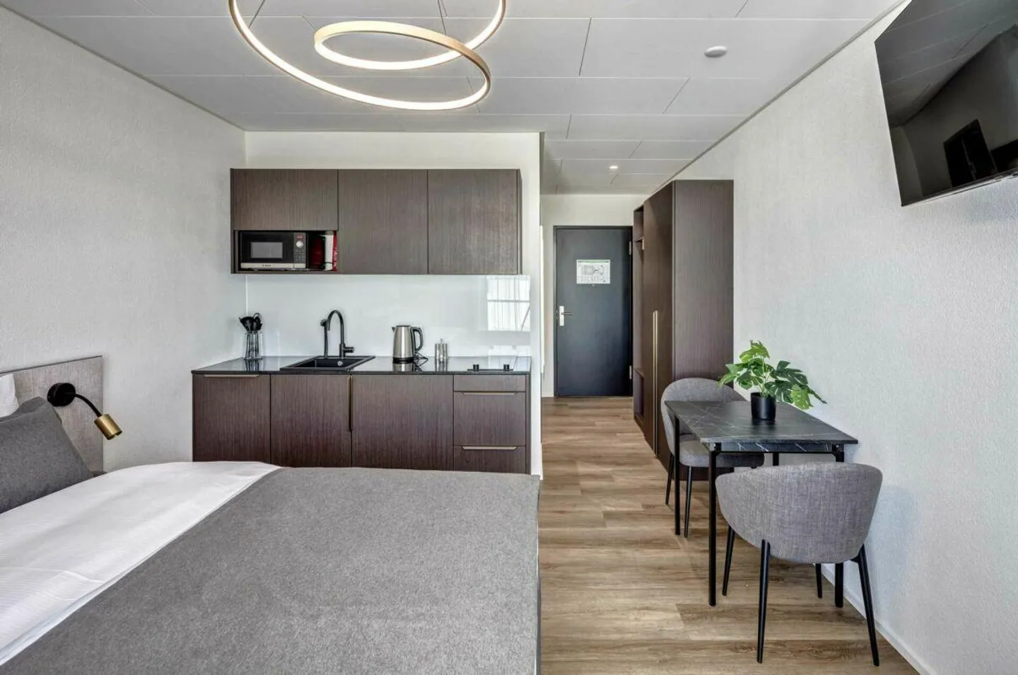Vollmöbliertes BASIC Apartment - 25 m2 - Foto 3 von 6