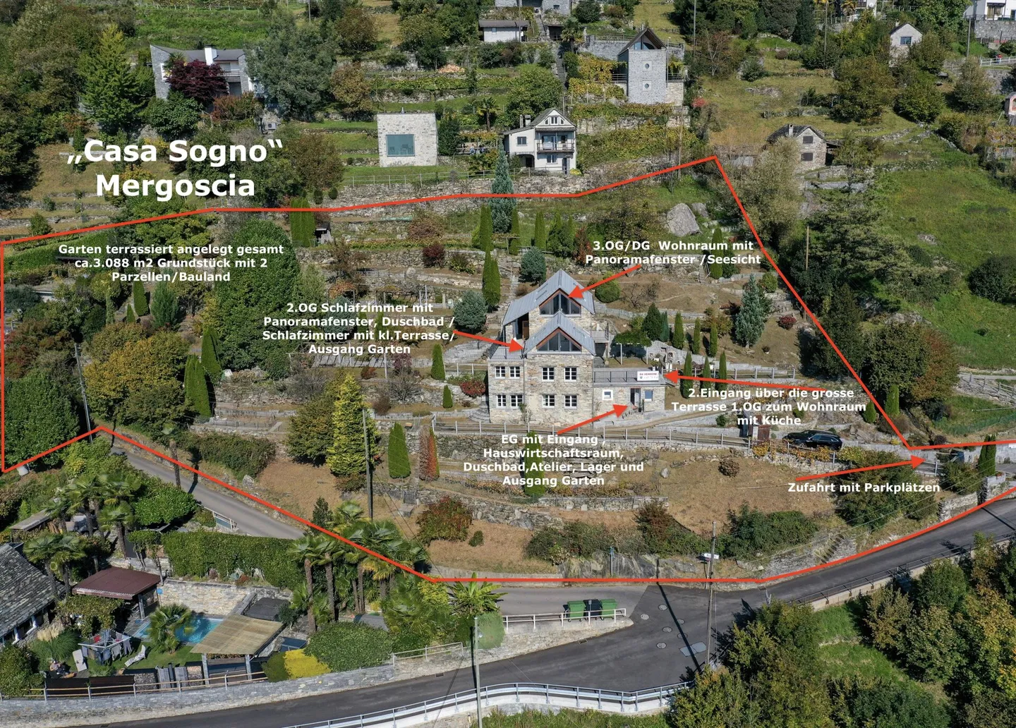 Casa in Pietra Ristrutturata con Grande Giardino e Terreno Edificabile Separato - Foto 4 di 43